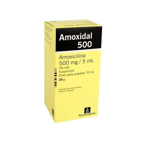Amoxidal 500 Suspensión 70 ml