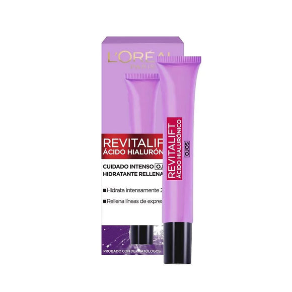 Crema para contorno de ojos L'Oréal Revitalift Ácido Hialurónico