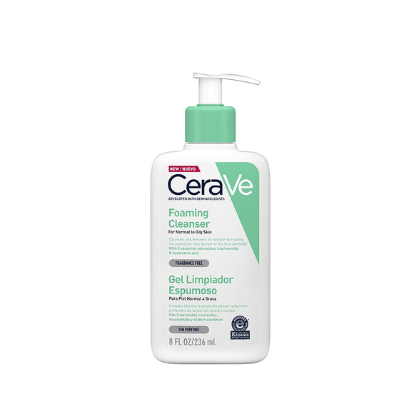 Gel Limpiador Espumoso CeraVe 236 Ml