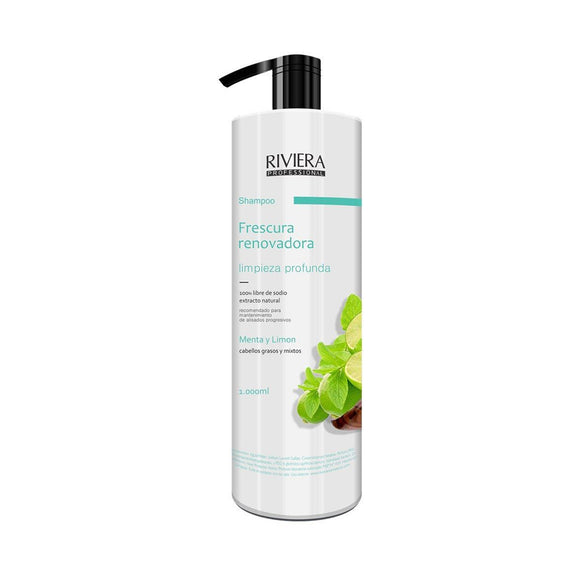 Shampoo Menta y Limón Riviera 1 lt.