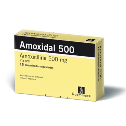 Amoxidal 500 mg X 16