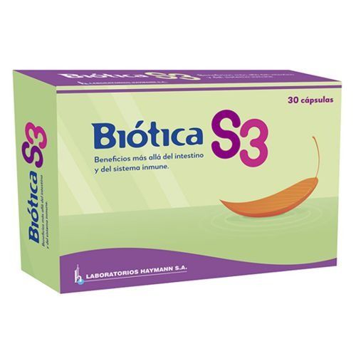 Probióticos Biotica S3 30 Cápsulas