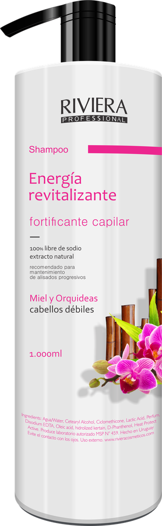 Shampoo Miel y Orquídeas Riviera 1 lt.