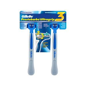 Gillette Prestobarba 3 Ultra Gripx 2 uni.