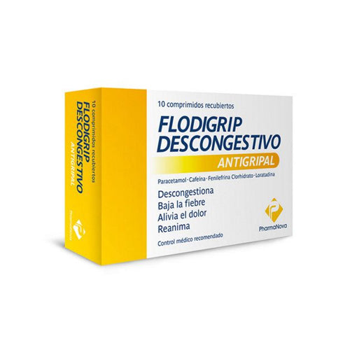 Flodigrip Descongestivo (10 comprimidos)