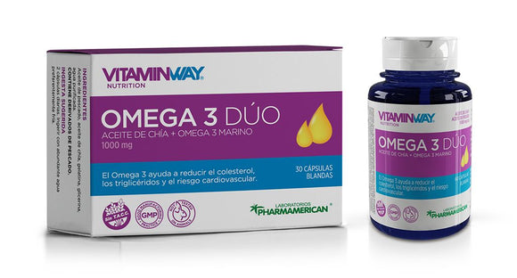 Vitamin Way Omega 3 Duo 60 Cápsulas